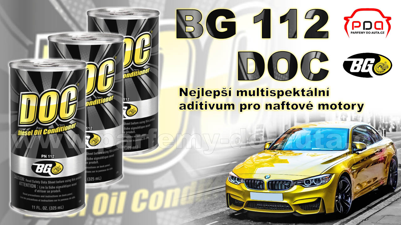 BG 112 DOC Diesel Oil Conditioner - nejlepší aditivum do oleje pro dieslové motory